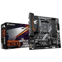 GIGABYTE B550M AORUS ELITE AX placa base AMD B550 Zócalo AM4 micro ATX Precio: 110.49999994. SKU: B19CFGB2JA