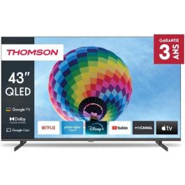 THOMSON 43QG4S14 - Televisor QLED 43 (109 cm) - 4K 3840x2160 - HDR 10 - Google TV - 2xHDMI 2.1 + 2xHDMI 2.0