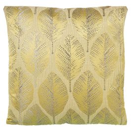 Cojín Alexandra House Living Amarillo Textil 43 x 43 cm