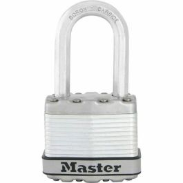 Master Lock Candado de Alta Seguridad Excell M1EURDLF de Acero Laminado 45mm, Arco Octogonal 8mm Carburo de Boro, para Exteriores Precio: 27.89999971. SKU: B1GN6RM4W7