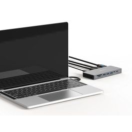 Sandberg USB-C 13in1 DockingStation Pro Estación de Acoplamiento con 13 Puertos, 4K 60Hz, 10Gbps, PD 100W USB-C