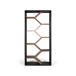 Giner y Colomer Librería de Madera de Mango con Diseño Contemporáneo y Geométrico Precio: 1415.6879. SKU: B1GHCHD84L