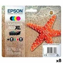 Cartucho de Tinta Original Epson Negro/Cian/Magenta/Amarillo (8 Unidades) (1 unidad) Precio: 682.50000027. SKU: B1CK6T36VQ
