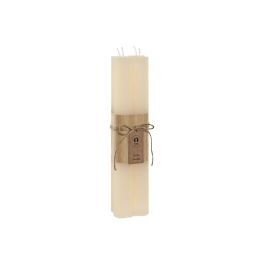 DKD Home Decor Vela Básicos de Cera Crudo, Set de 4 Velas Decorativas (Pack de 3, Total 12 Unidades) - 2.75 x 23 x 2.75 cm Precio: 63.89000013. SKU: B18P7QADXV