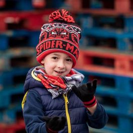 Cerdá Braga Cuello Spiderman para Niños | Bufanda Tubular Infantil 3-12 Años | 100% Poliéster Color Gris Cerdá Braga Cuello Spiderman para Niños | Bufanda Tubular Infantil 3-12 Años | 100% Poliéster Color Gris