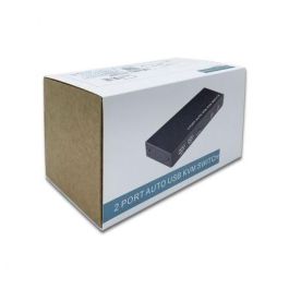 AISENS - CONMUTADOR KVM HDMI 4K@60HZ USB 1U-2PC CON FUENTE ALIMENTACIoN, NEGRO AISENS - CONMUTADOR KVM HDMI 4K@60HZ USB 1U-2PC CON FUENTE ALIMENTACIoN, NEGRO