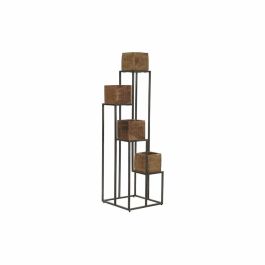 Macetero DKD Home Decor Marrón Negro Multicolor Madera Metal Moderno 40 x 40 x 120 cm 40 x 40 x 138 cm Precio: 154.4999995. SKU: S3024065