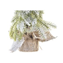 DKD Home Decor Árbol de Navidad Tradicional Verde Natural de PVC, 15x15x30 cm (2 Unidades)