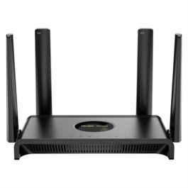Ruijie N300 Router Inalámbrico Banda Única (2.4 GHz) Wi-Fi 4 (802.11n) hasta 300 Mbps Ethernet LAN 10/100 Mbps Seguridad WPA/WPA2/WPA3 Antena Externa 2x2