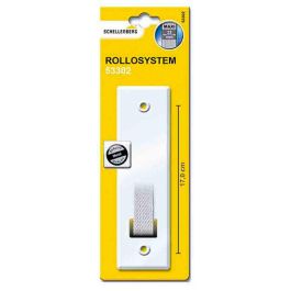 Schellenberg Recogedor empotrable blanco 25 x 165 x 140 mm