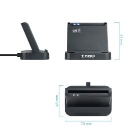 TooQ Lector de Tarjetas Inteligentes DNIe USB 2.0 para PC y MAC, Compatible con DNI 3.0, Negro