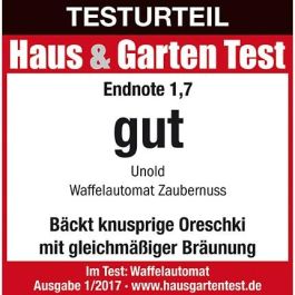 48360 Waffelautomat Zaubernuss