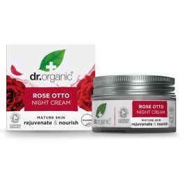 DR. ORGANIC Crema Noche Rosa de Damasco Rejuvenecedora y Tonificante 50ml para Todo Tipo Piel Precio: 14.49999991. SKU: B19EFFCT78