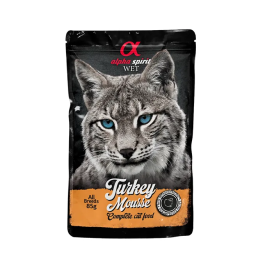 Alpha Spirit Mousse De Pavo Para Gatos 24 Latas x 85 gr Precio: 21.9499995. SKU: B1B4W7XT3X