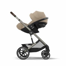 Cybex CYB4063846478910 Silla de coche Cloud G i-Size Plus - Beige almendra para Bebé