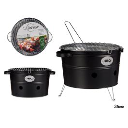 La Dehesa Barbacoa Portátil Cubo 35 cm Negro Hierro Zinc para 6 Comensales (Set de 4) Precio: 73.50000042. SKU: S3610060