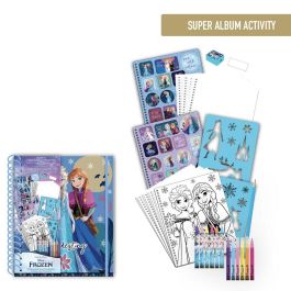 Album actividades coloreable frozen