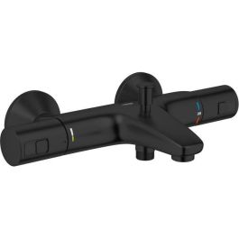 Grohe 345982430 Mezclador Termostático Baño/Ducha Precision Start 1/2, Negro Mate, Montaje en Pared Visto, Ahorro de Agua Precio: 244.50000036. SKU: B1BVW86TY4