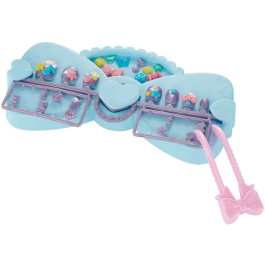 Aquabeads 35051 Kit Diseño de Uñas Unicornio Nail Studio con Uñas y Decoraciones para 40 Diseños, Mesa de Trabajo, Pinzas y Accesorios para +4 Años