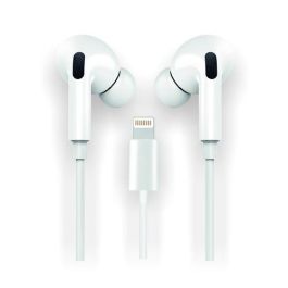 Tech One Tech Auriculares Eartech Hop Blancos, Lightning, Compatibles con Apple, Estéreo con Micrófono, Control de Volumen, 1.2m Precio: 7.69000012. SKU: B136EHPHCY