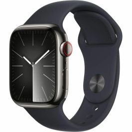 Apple Watch Series 9 GPS + Cellular - 41 mm - Caja de acero grafito - Correa deportiva medianoche - S/M