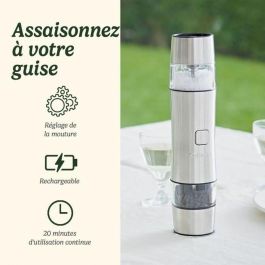 Cuisinart SG6SE Salero y Pimentero Automático Recargable Eléctrico 20 min Gris Perla