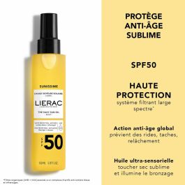 Lierac SUNISSIME aceite solar sedoso SPF50 150 ml