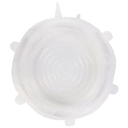 Cook Concept Juego de 3 Tapas Flexibles de Silicona Reutilizables para Recipientes de Cocina