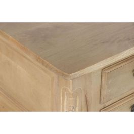 Escritorio Home ESPRIT Blanco Natural Madera