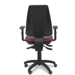 PIQUERAS Y CRESPO Silla Elche asincro similpiel morado con brazo regulable y ruedas de parque PIQUERAS Y CRESPO Silla Elche asincro similpiel morado con brazo regulable y ruedas de parque