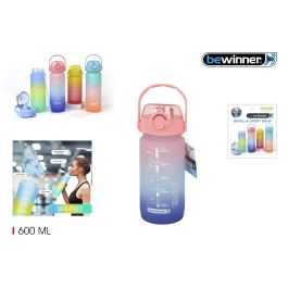 Bewinner Botella Sport Agua Multicolor 600 ml (12 Unidades) Precio: 48.98999963. SKU: B1EQ72RWB8