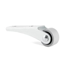 Q&Q Anui-L Rueda Fija D25 H29 con Aro de Goma y Soporte de Pala Larga Zincado Precio: 1.49999949. SKU: B18F8RKW8Y