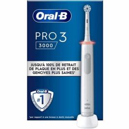 Oral-B Pro 3 3000 Blanco Cepillo de Dientes Eléctrico - 2 Cabezales - Cabeza Redonda - 3 Modos de Cepillado Precio: 76.4999994. SKU: B1H7NT7S6T