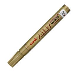 Uni-Ball Marcador Permanente Paint Marker PX-20 L Oro, Punta Acrílica 2.2-2.8mm, Tinta Permanente y Resistente a Luz, Agua y Calor Precio: 3.50000002. SKU: B1FJ3XC47G
