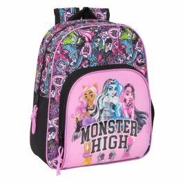 Mochila Escolar Monster High Drama Multicolor 28 x 34 x 10 cm Precio: 16.50000044. SKU: B1AB66WHCL
