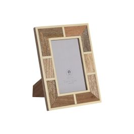 DKD Home Decor Marco de Fotos Urban 10x15 cm de Mango y Resina Natural Blanco 1.8 x 21.5 x 16.5 cm Precio: 12.89000053. SKU: B1CEVDVF42
