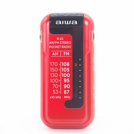 Radio Portátil Aiwa AM/FM Rojo Radio Portátil Aiwa AM/FM Rojo Precio: 30.50000052. SKU: S7602408