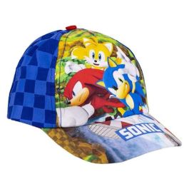 Cerdá Gorra Visera Curva Sonic Azul para Niños 3-8 Años 100% Poliéster Precio: 5.59504. SKU: S0736611