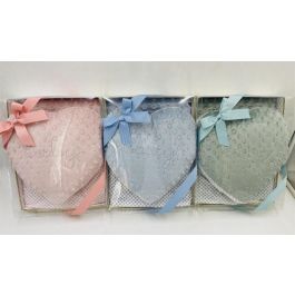 DKD Home Decor Peluche Manta Bebé Rosa, Azul, Verde Poliester 100 x 10 x 75 cm (3 Unidades) Precio: 45.99267717. SKU: B19FNEXCR2