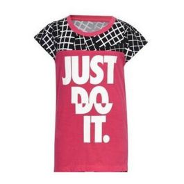 Camiseta de Manga Corta Infantil Nike 848-A72 Rosa 100 % algodón Precio: 23.50000048. SKU: S2016400