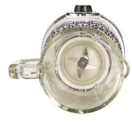 Ariete 583 Batidora de Vaso Vintage con 4 Cuchillas de Acero Inoxidable y 4 Velocidades, Vaso de Vidrio