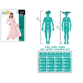 Disfraz de Princesa Rosa para Niña 5-6 Años - Fantasía, Vestido de Fiesta