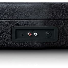 Lenco TT-115 Tocadiscos de Tracción por Correa Manual Negro con Bluetooth, Puerto USB y Salida RCA. Incluye Adaptador de 45 rpm.