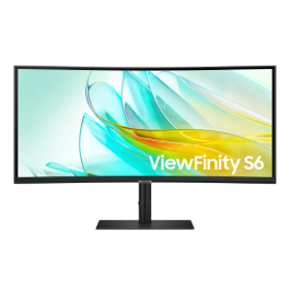 Samsung S34C652UAU Monitor ViewFinity S6 Curvo 34" UWQHD, 100Hz, HDR10, USB-C 90W, KVM, Regulable en Altura Precio: 391.69000024. SKU: B1D7NAQR4J