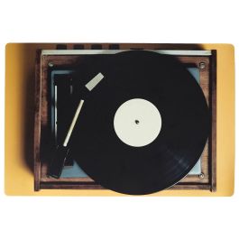 Home Deco Factory Individual 45x30 cm con Imagen de Tocadiscos Estilo Retro Colores Surtidos Precio: 1.49999949. SKU: B1EZH52J8B