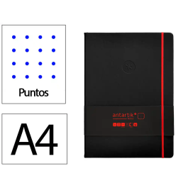 Antartik Cuaderno A4 Tapa Dura Hojas Puntos Negro y Rojo 100 Hojas 80gr FSC Antartik Notes Precio: 11.49999972. SKU: B16M3TWX4L