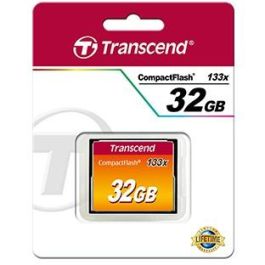 Transcend TS32GCF133 - Tarjeta de Memoria CompactFlash 32GB MLC, 133x, Lectura 50 MB/s, Escritura 20 MB/s, Color Negro Precio: 48.89000039. SKU: B12CZNMY2S