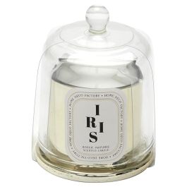 Home Deco Factory Vela Perfumada Con Joya Pulsera Pour Elle Ambre, Flor De Iris, Almizcle Blanco
