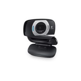 Logitech C615 Webcam Full HD 1080p con Autofoco, 8MP/2MP, USB 2.0, Color Negro