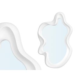 Espejo Plastico Forma Blanco 80Cm Giftdecor (Set de 4) Precio: 109.93818. SKU: B17GYT3ZF5